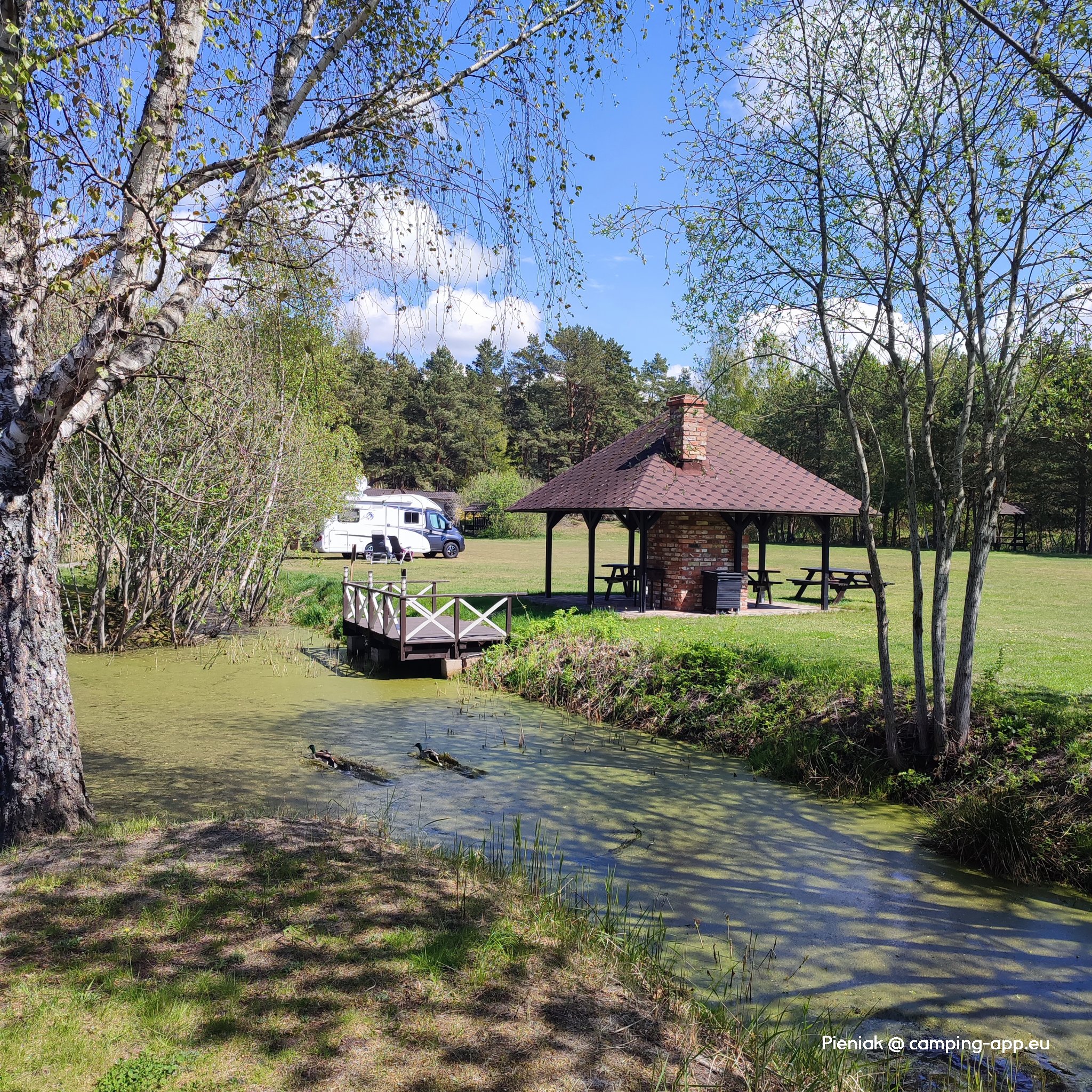 Camping Vērbeļnieki — Місце для кемпінгу in Grīnvalti