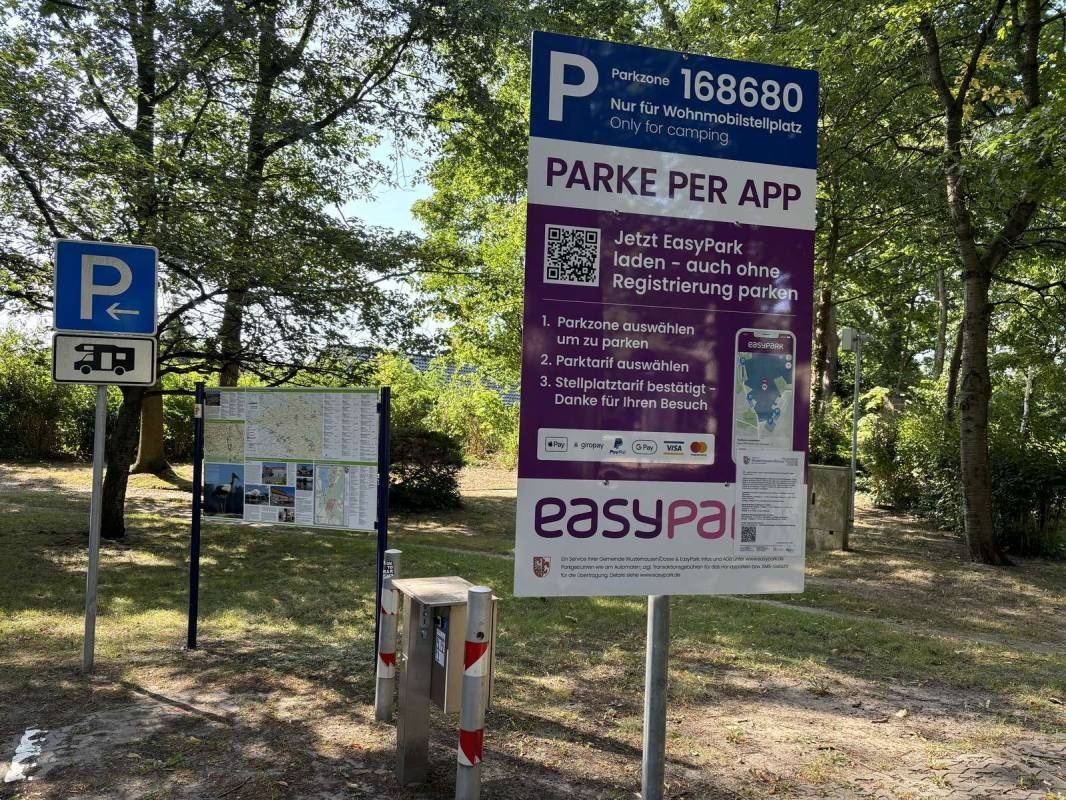 EasyPark Am Klempowsee — Bobilplass in Wusterhausen/Dosse