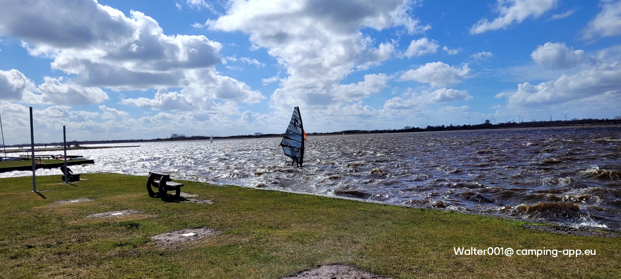Campingplatz großes Meer — Foto 4