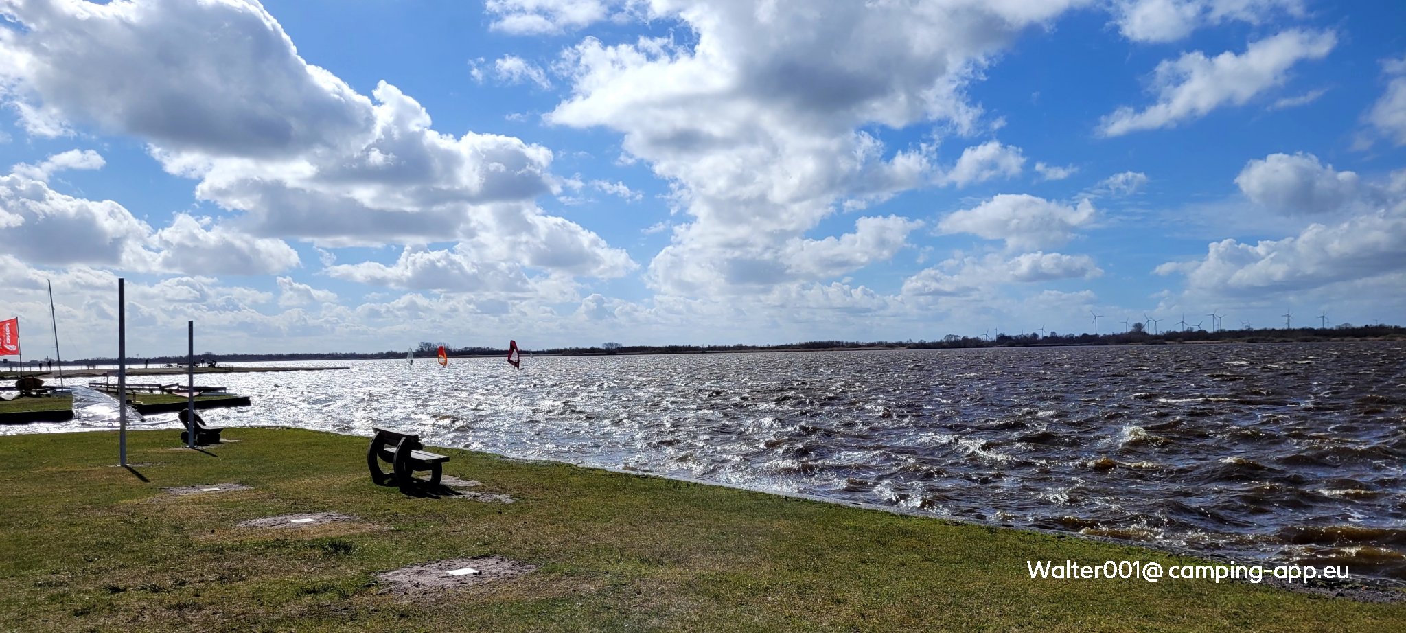 Campingplatz großes Meer — Foto 3
