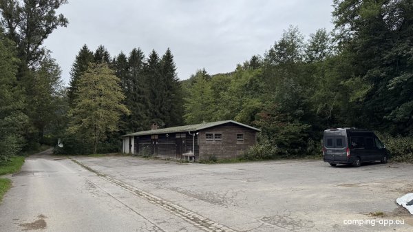 Wanderparkplatz am Schießstand