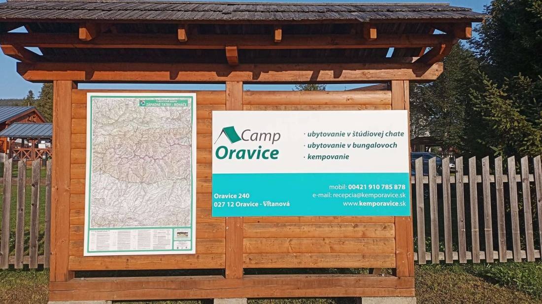 Kemp Oravice — Camping Site in Tvrdošín