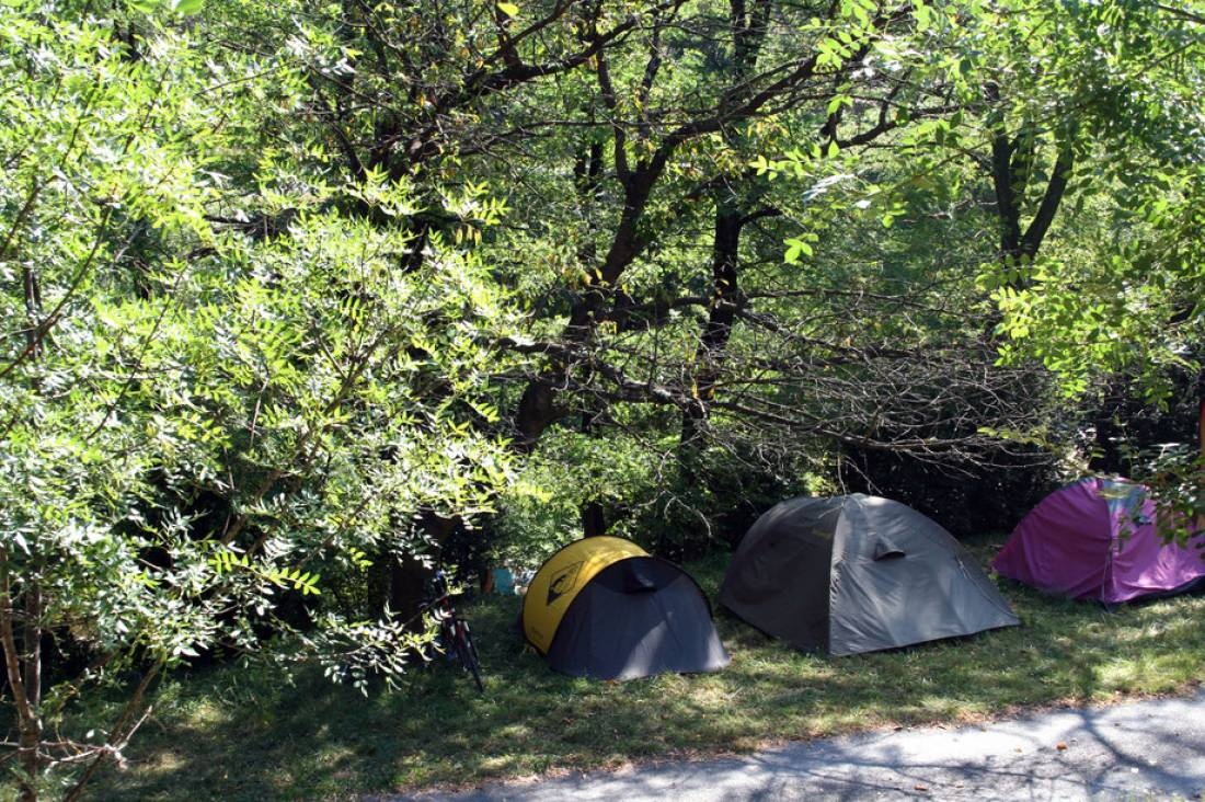 Camping à la ferme Mas Carriere — Camping in 