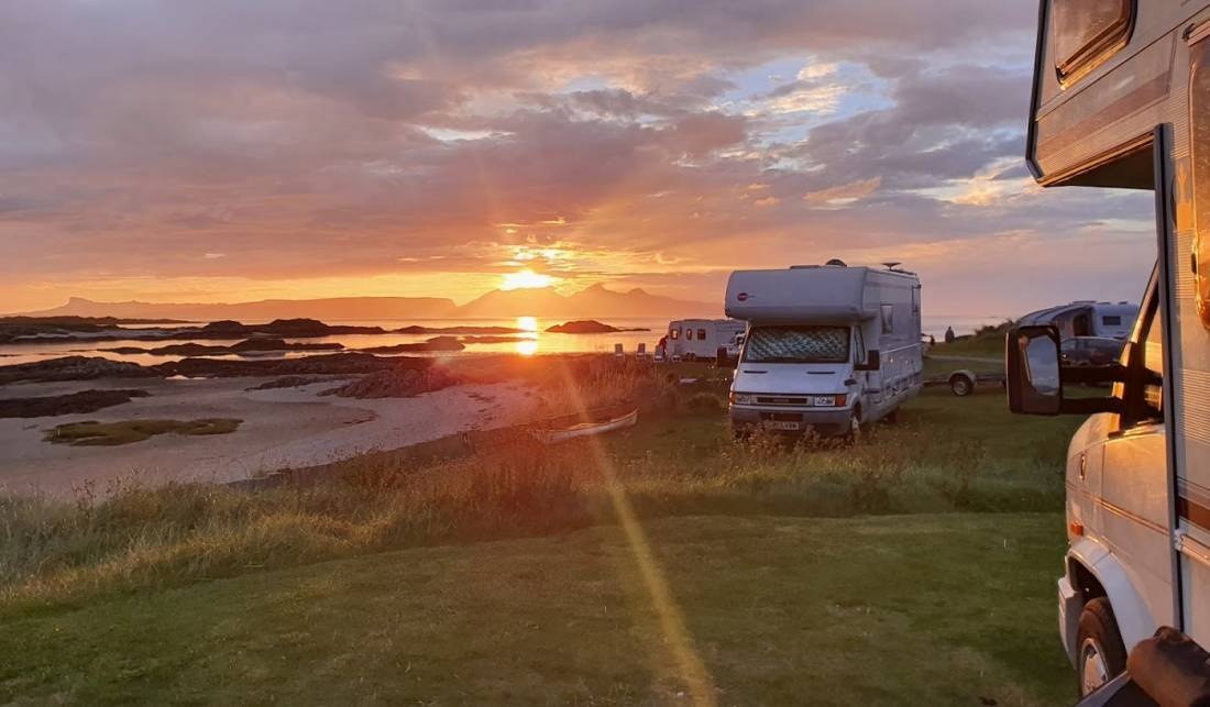 Invercaimbe Caravan  Campsite — Campingplads in Arisaig