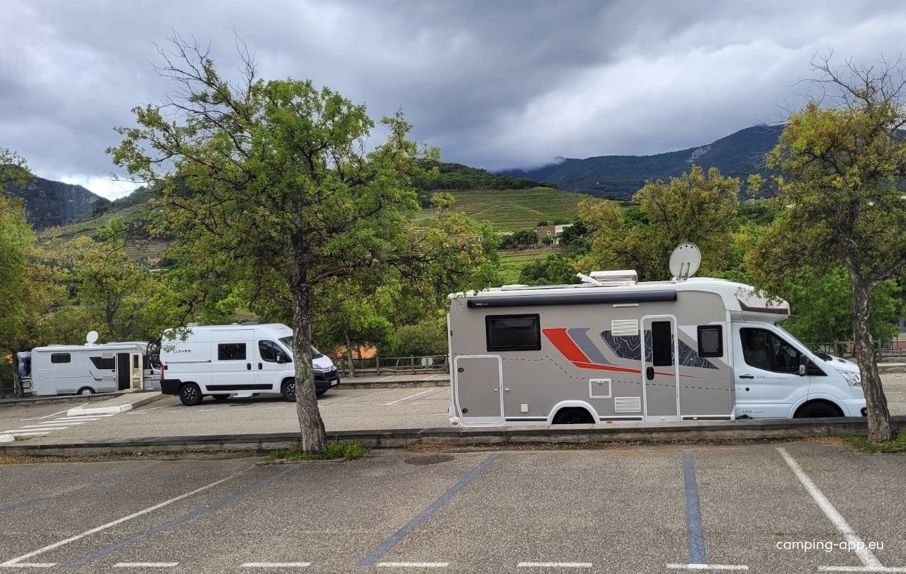 Parking du Cap Durats P2 — Місце для кемперів in Collioure
