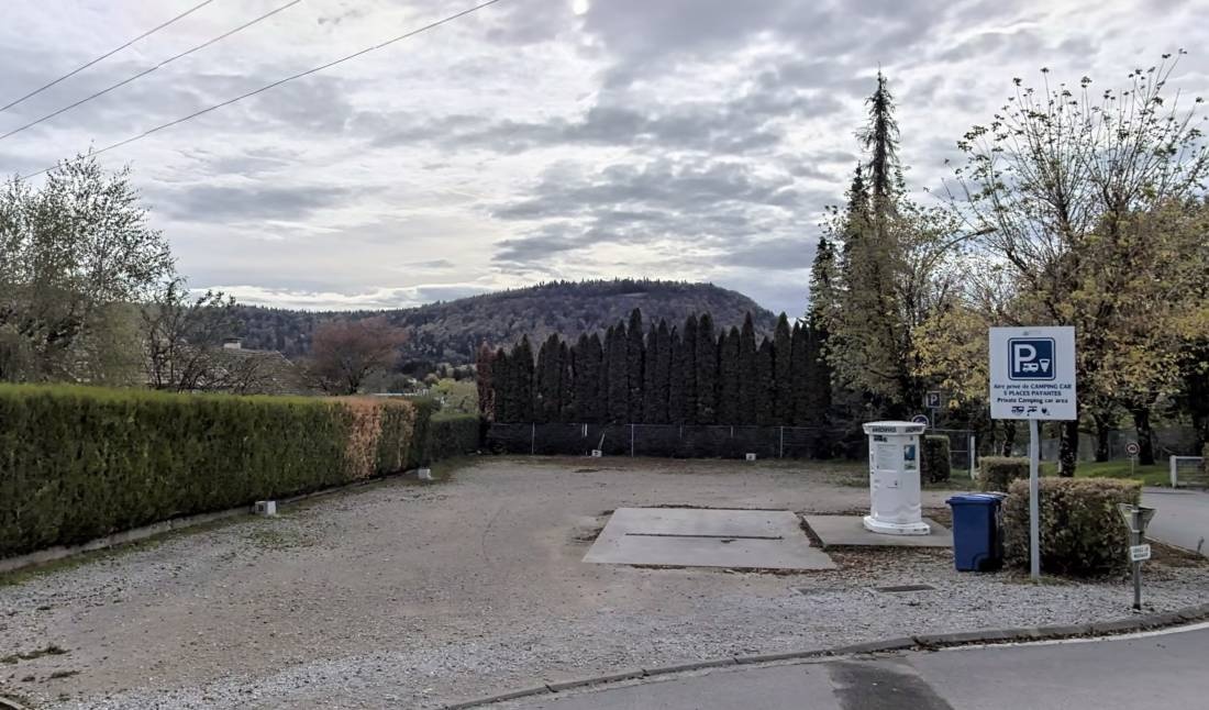Aire camping-car Champagnole — QuickStop in Champagnole