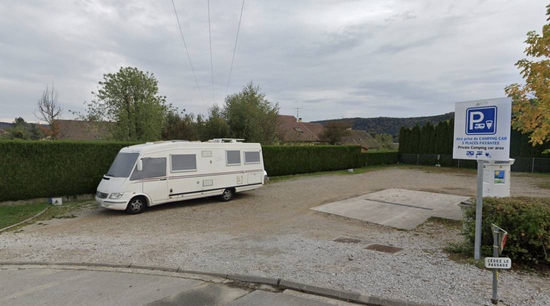 Aire camping-car Champagnole — QuickStop in Champagnole