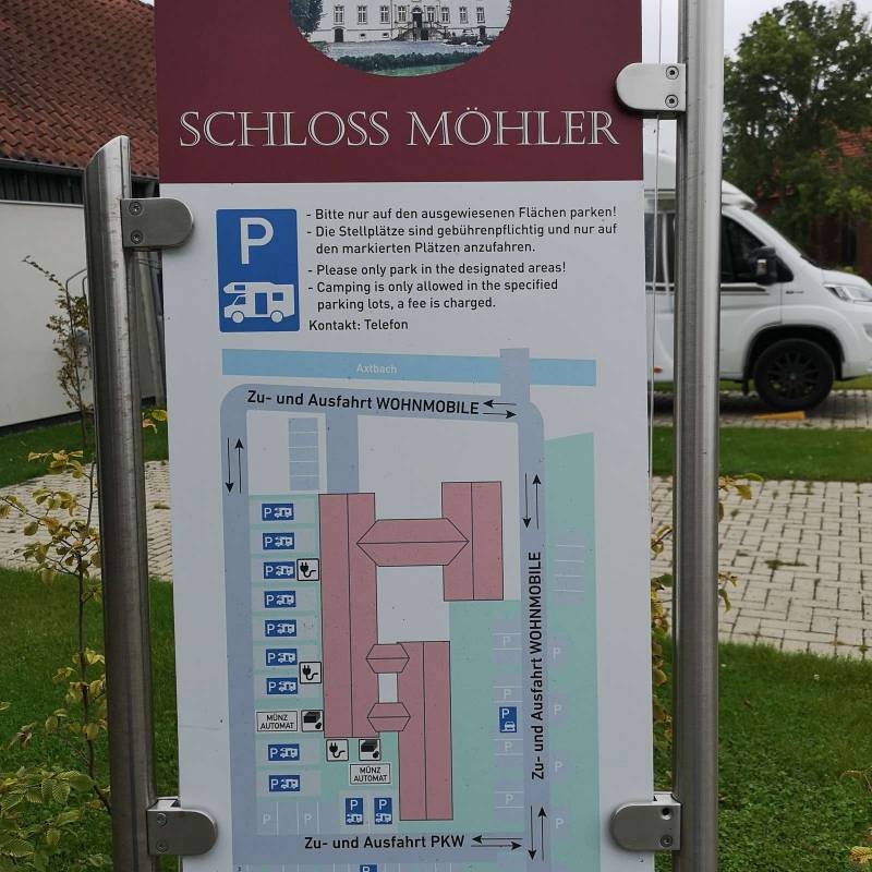 Schloss Möhler — Місце для кемперів in Herzebrock