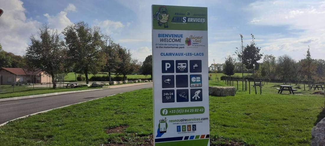 Stellplatz Clairvaux-les-Lacs — Campervan Site in Clairvaux-les-Lacs