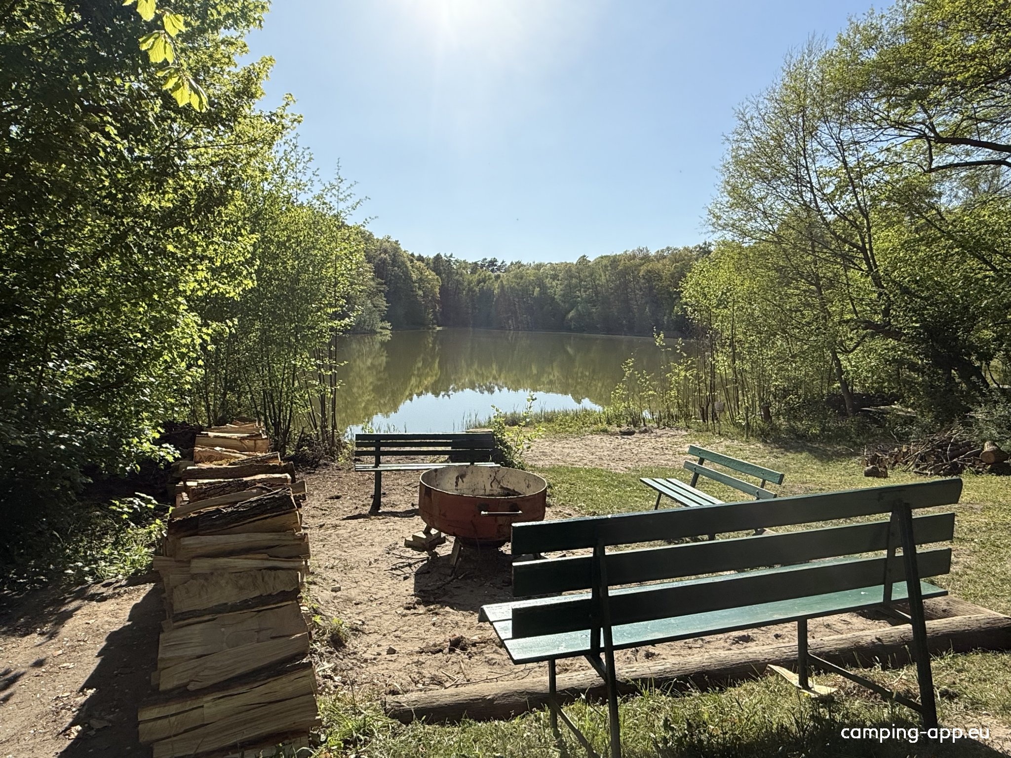 Campingplatz am Sassenpfuhl  e.V. — Campingplats in Althüttendorf OT Ziethen