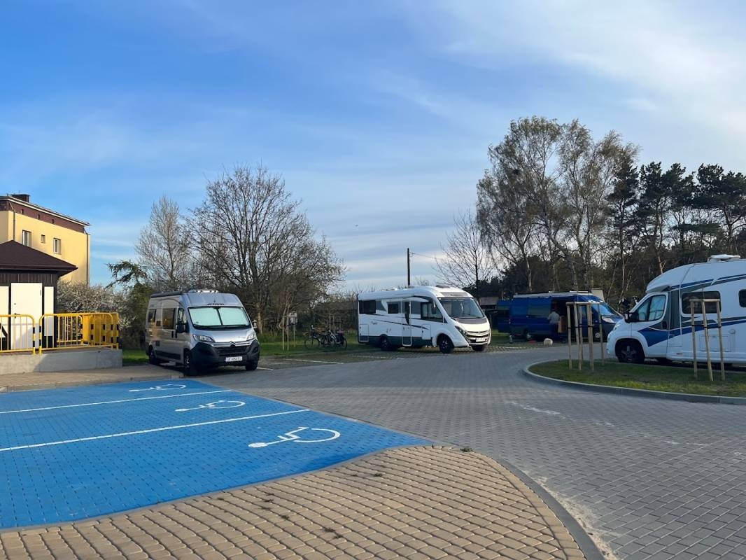 Apcoa Jastarnia  kite spot — Sítio para autocaravanas in Jastarnia