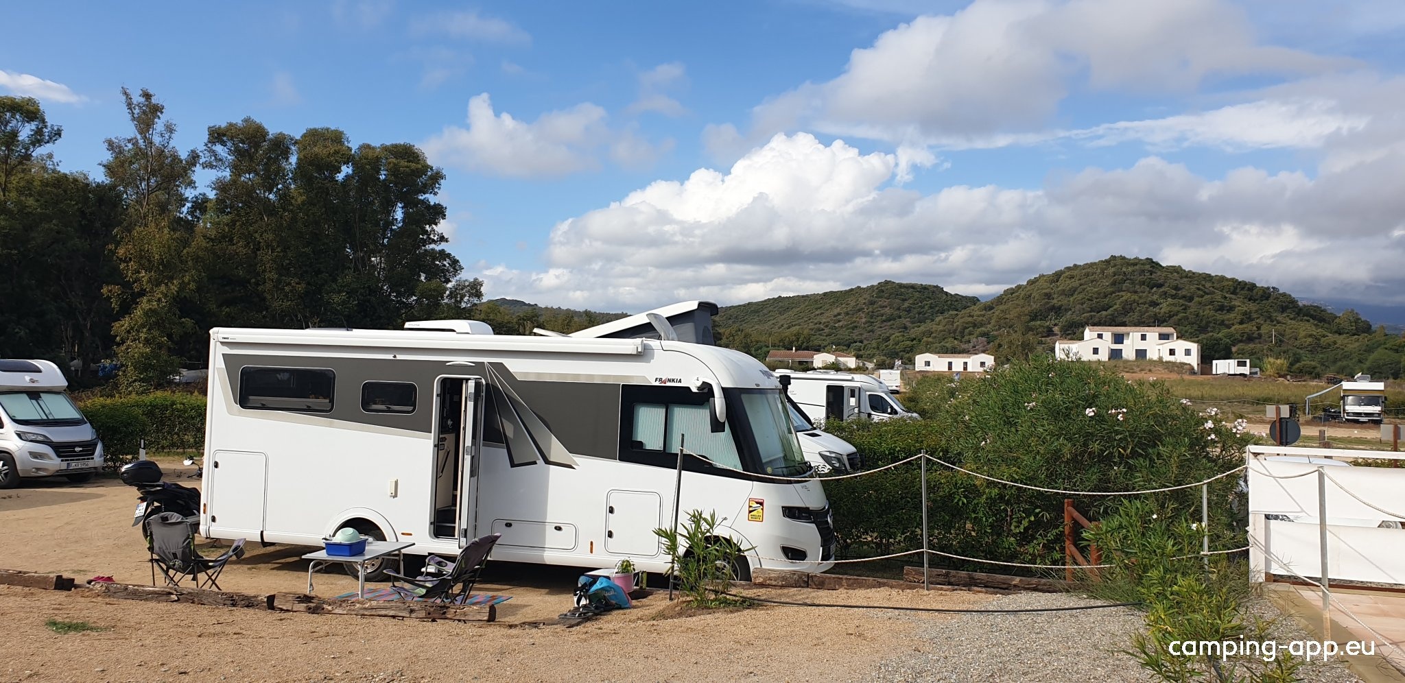 Stellplatz I Faraglioni — Sítio para autocaravanas in Tortolì