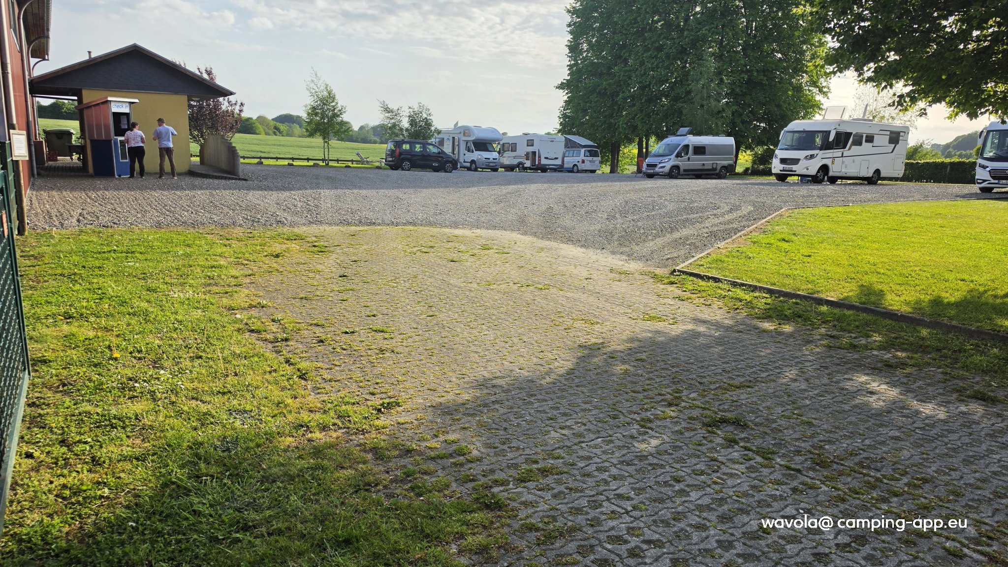 Stellplatz für Nördliche Ziele Großsolt — Campervan Site in Großsolt/ Mühlenbrück