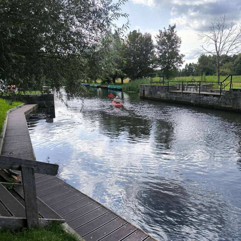 Stellplatz Alt Zauche-Wußwerk — Sítio para autocaravanas in Alt Zauche-Wußwerk