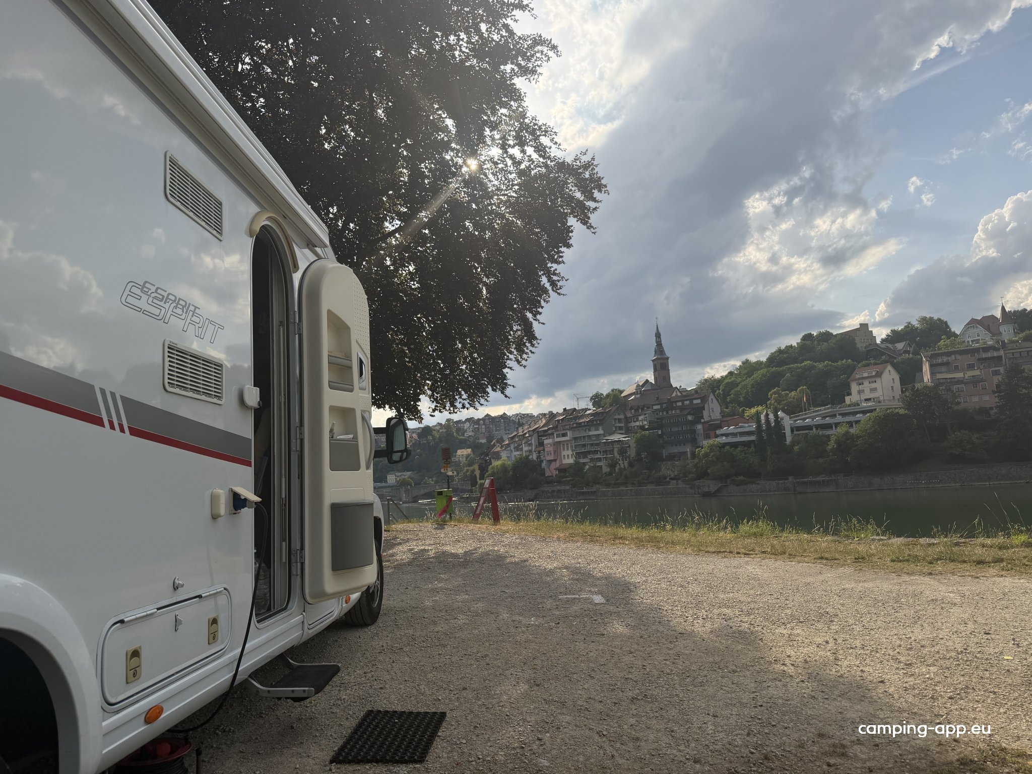 Laufenburg Schweiz — Aire camping car in Laufenburg