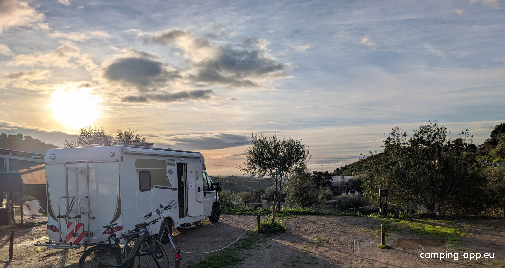 Camping Castillo AlMálaga — Bobilplass in Málaga