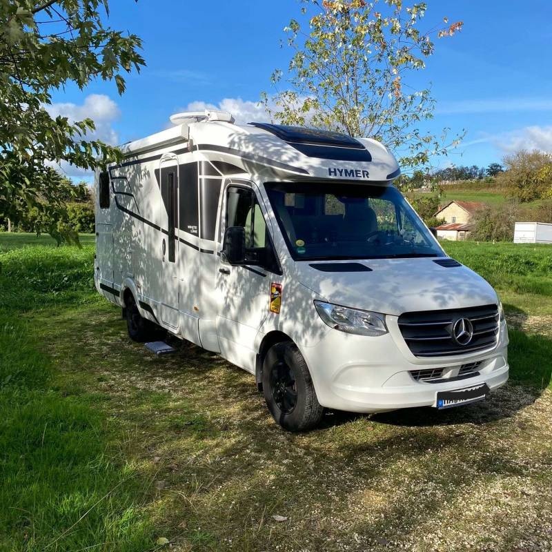 Stellplatz Groléjac — Ställplats in Groléjac