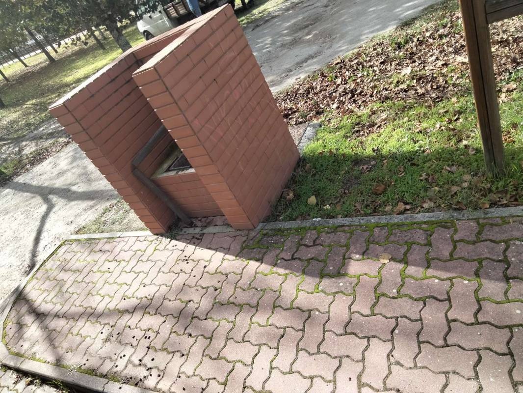 Parque do Senhor das Almas — Area di sosta in Nogueira do Cravo