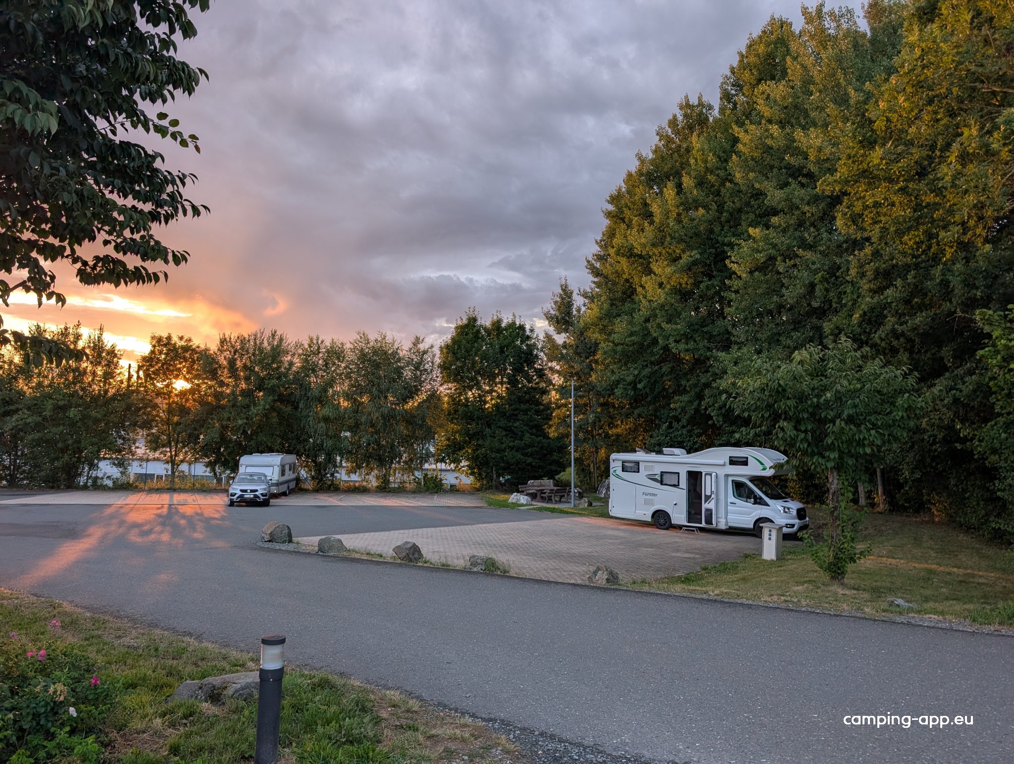 V/E Station Frankia — Area Autocaravanas in Marktschorgast