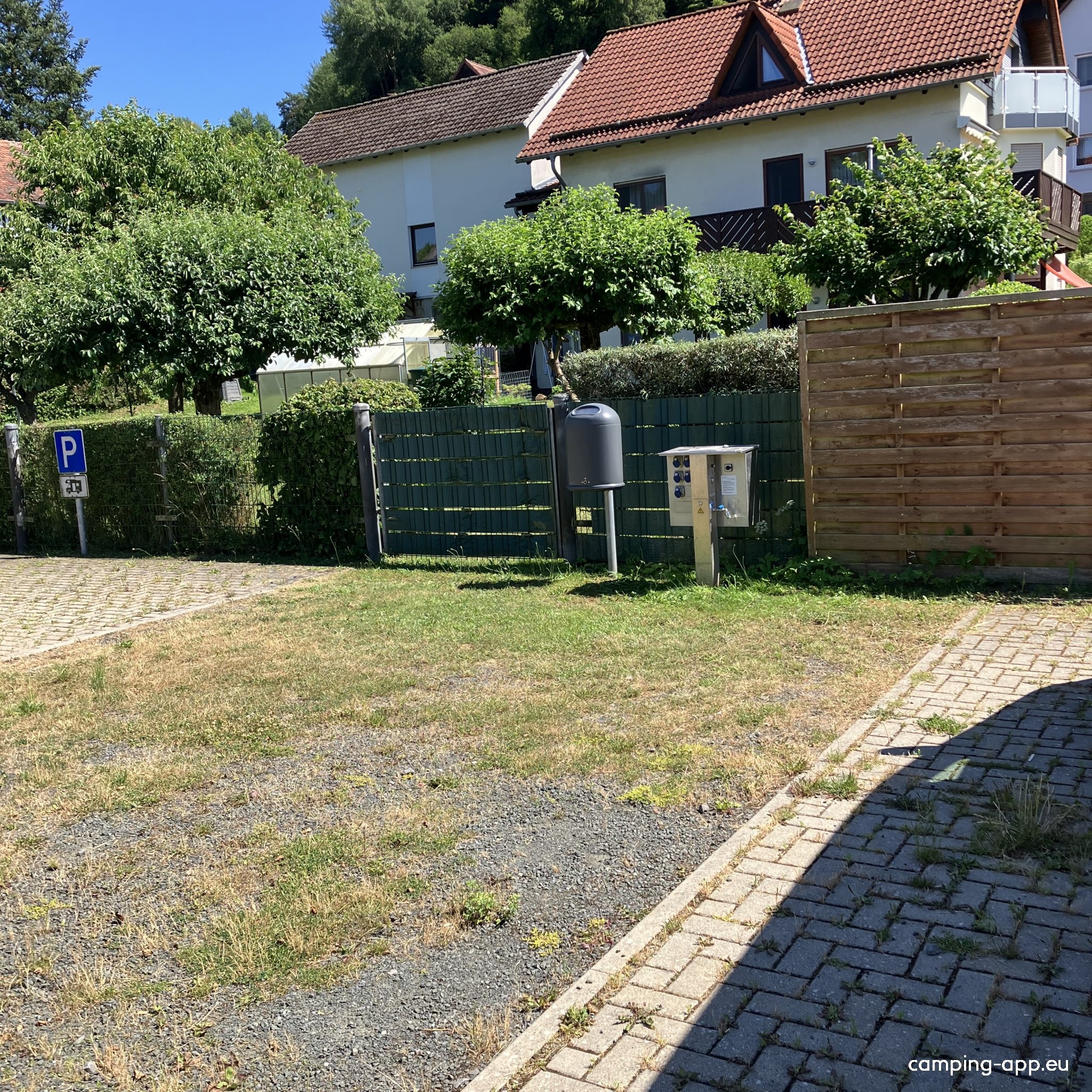 Stellplatz Wetter (Hessen) — Sítio para autocaravanas in Wetter (Hessen)