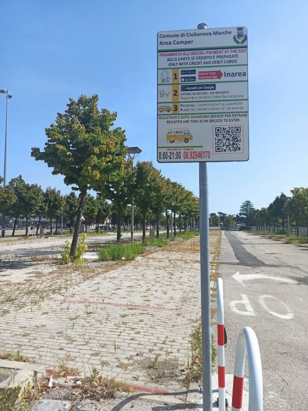 Stellplatz — Area Autocaravanas in Civitanova Marche