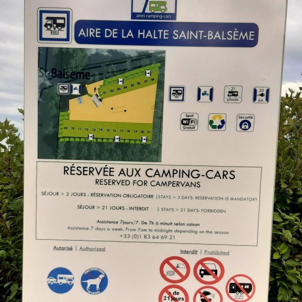 Stellplatz La Halte Saint Balséme — Photo 2