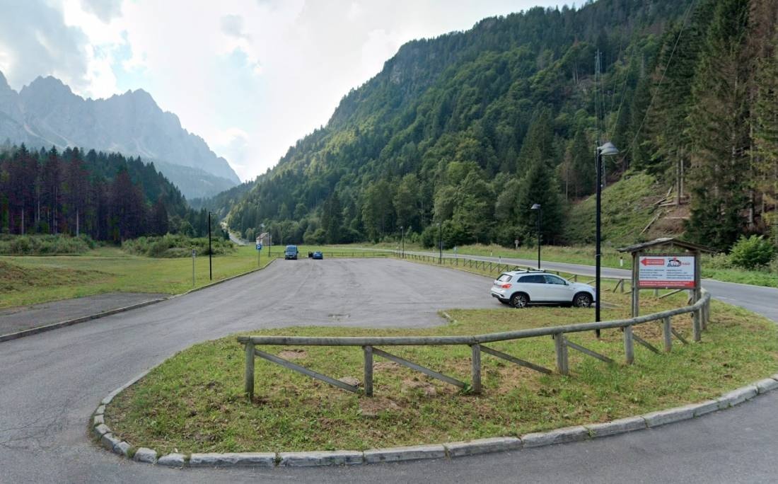 Parkplatz Forni Avoltri — At a Restaurant in  Forni Avoltri