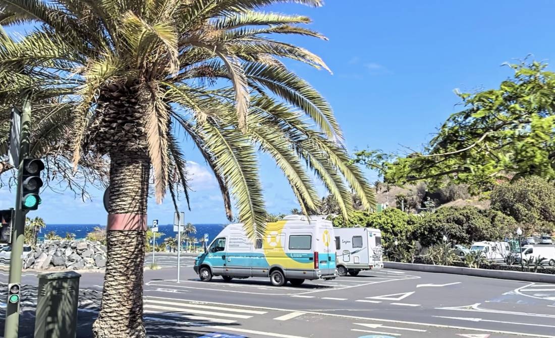 Stellplatz Santa Cruz — Area di sosta in Santa Cruz de Tenerife