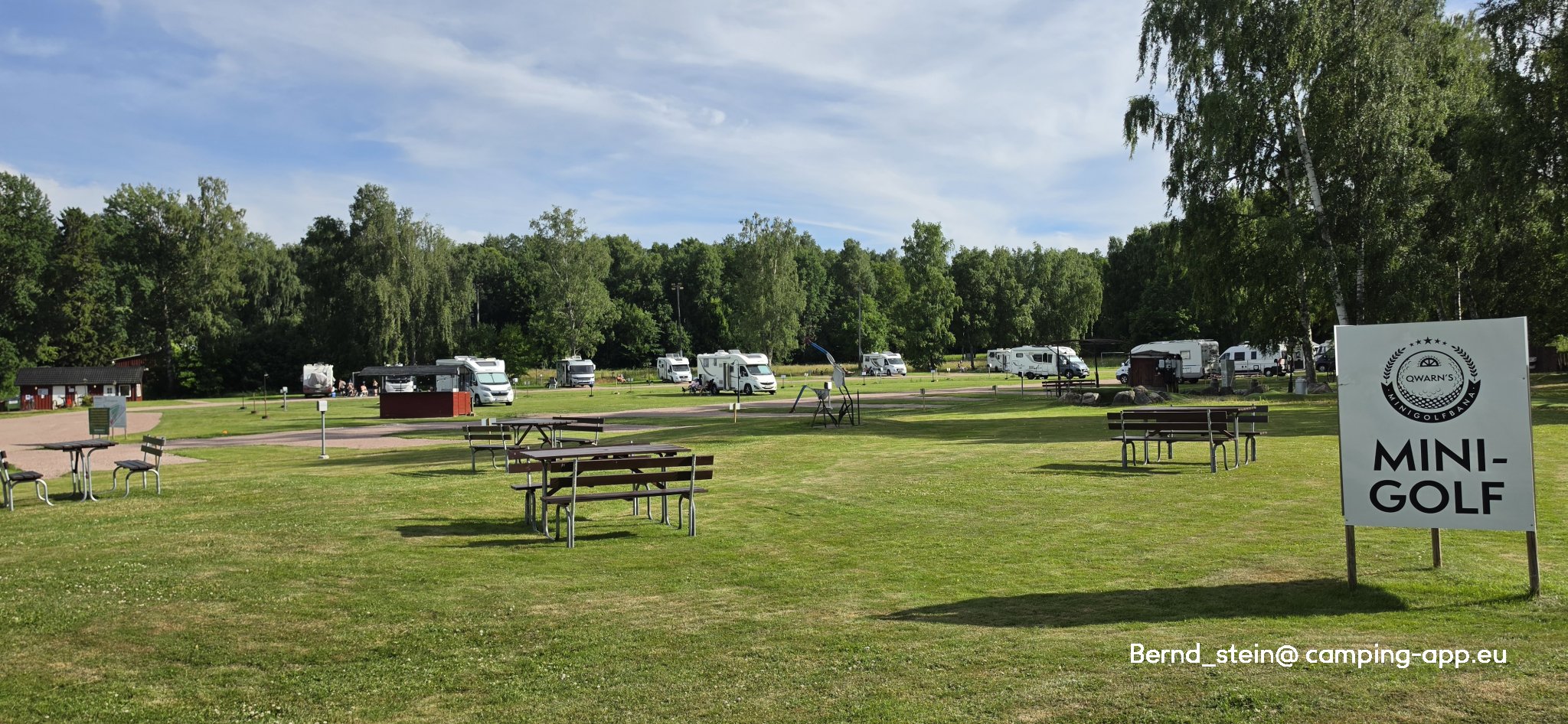 Westerqwarn ställplats — Stellplatz in Kolbäck