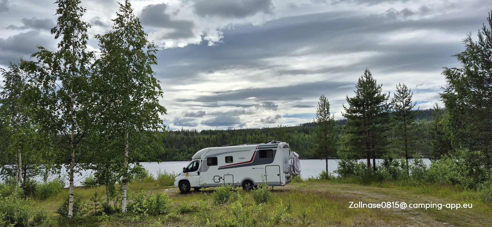 Muddusvägen — Overnatnings‑parkering in Jokkmokks kommun