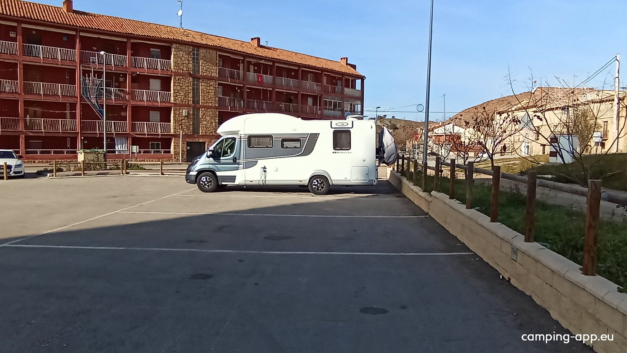 Stellplatz Molina de Aragon — Sp. parking dla kamperów in Molina de Aragón