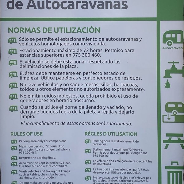 Area autocaravans Almazan — Photo 2