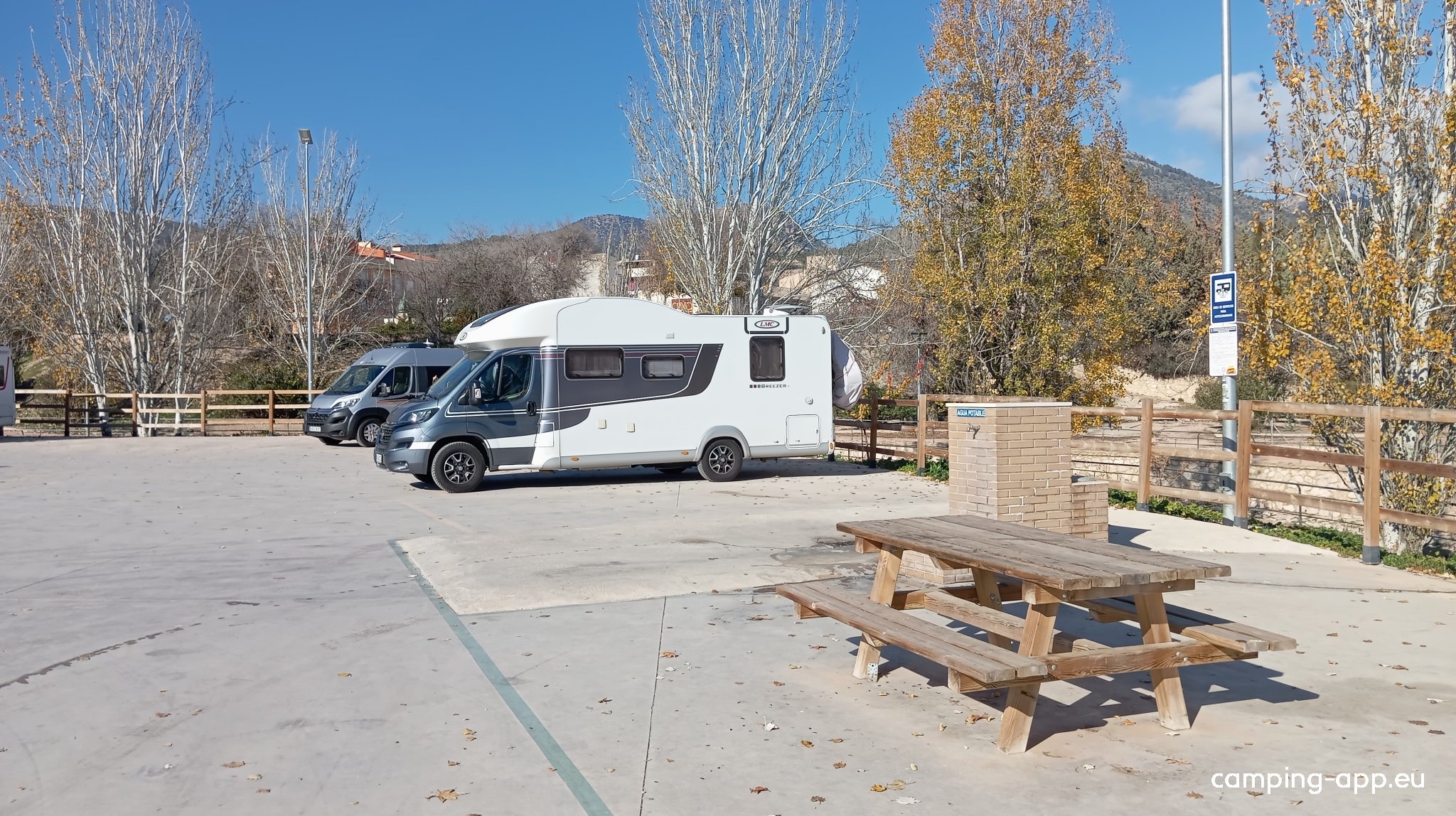 Caravaca de la Cruz — Ställplats in Caravaca de la Cruz