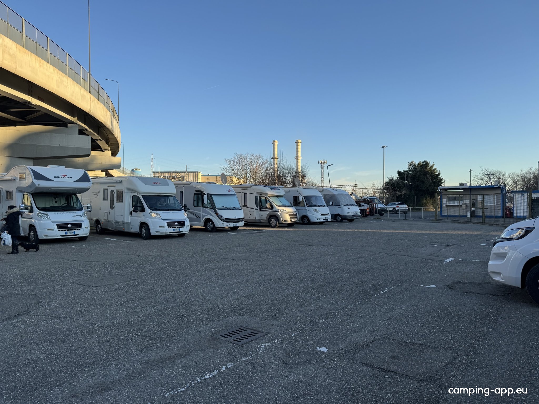 Area Sosta Camper Piacenza — Sp. parking dla kamperów in Piacenza