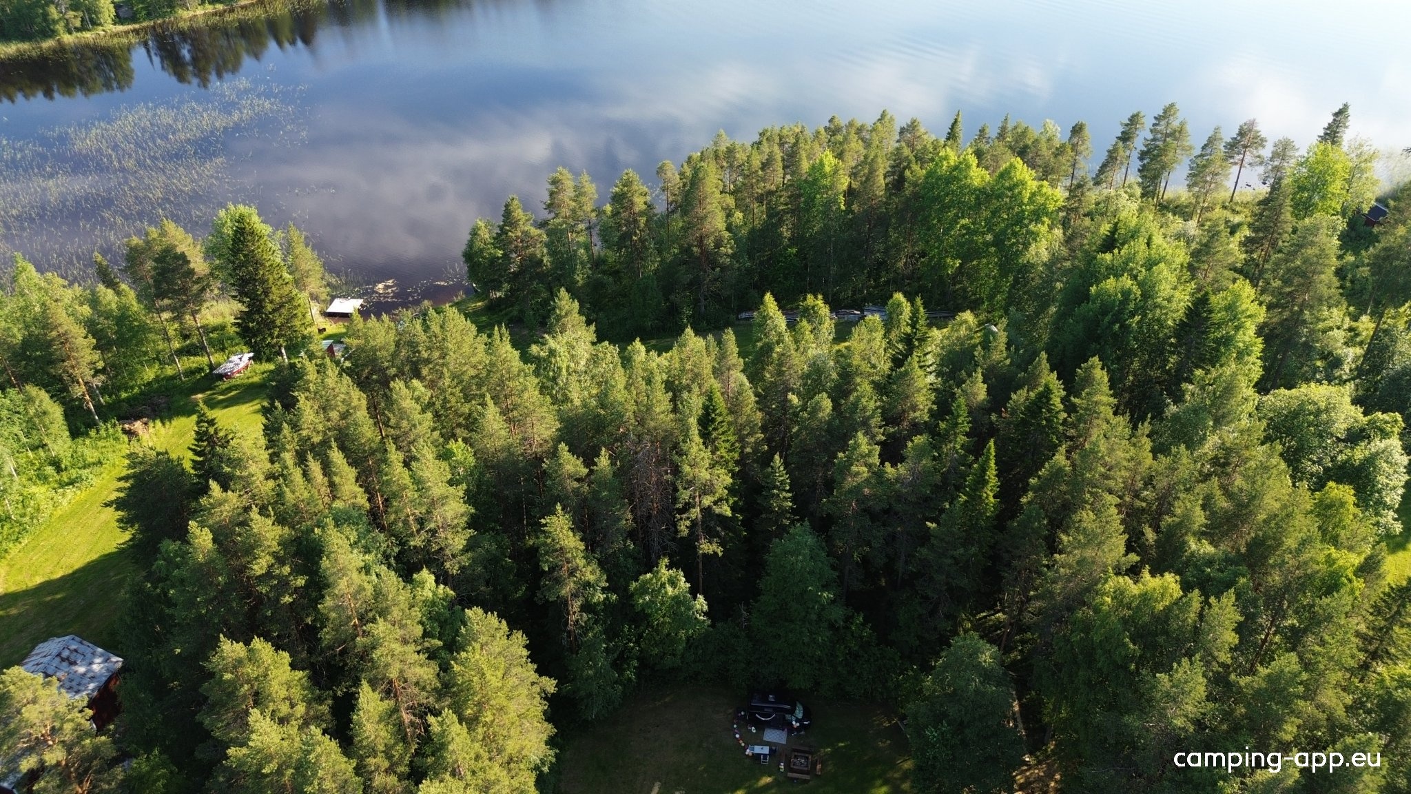 lev naturanda Mensträsk — Sítio de acampamento in Malå sameby