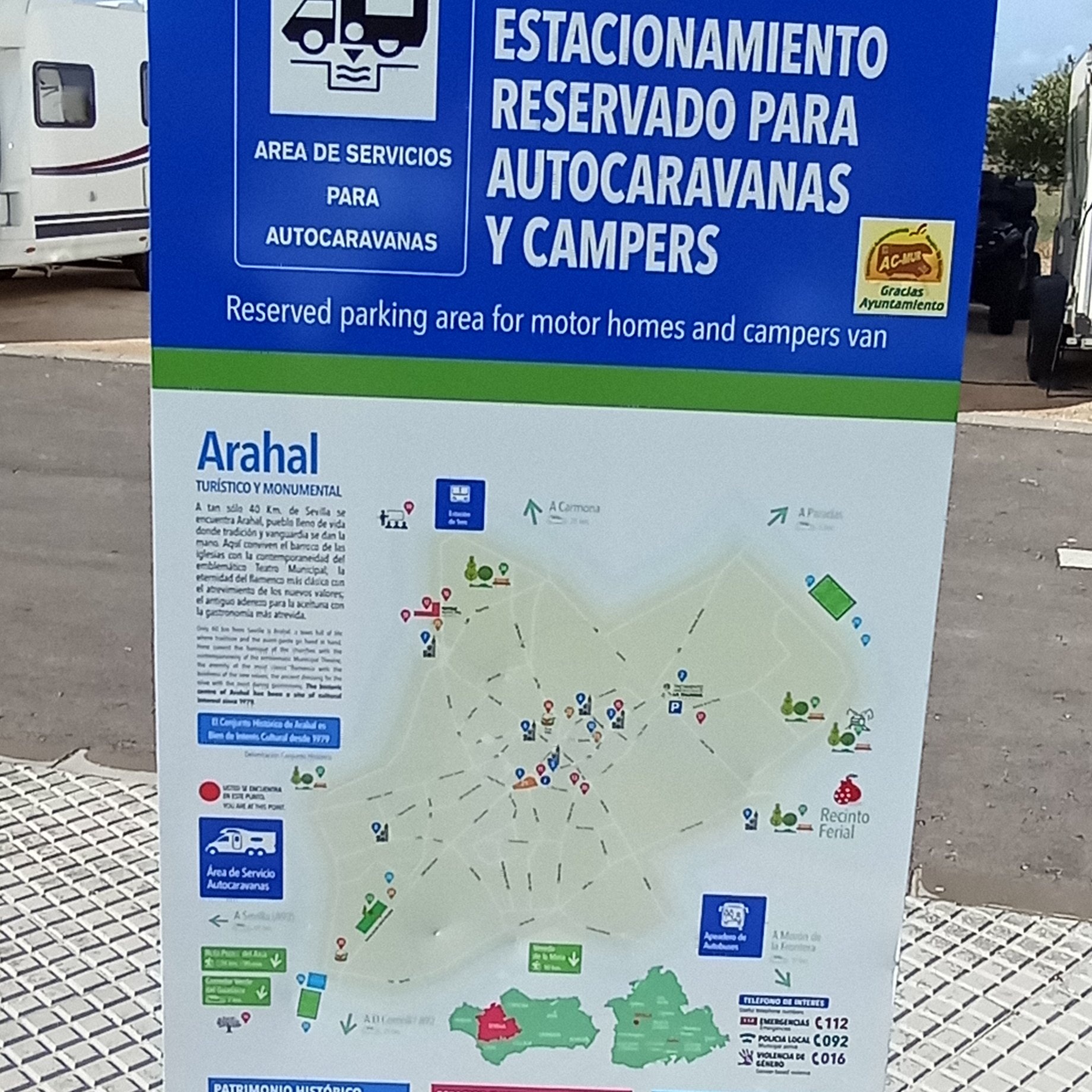 Arahal — Stellplatz in Arahal