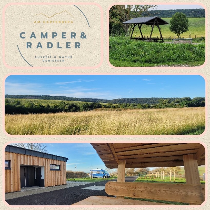 Stellplatz Am Gartenberg in Ostramondra — 露营车营地 in Ostramondra