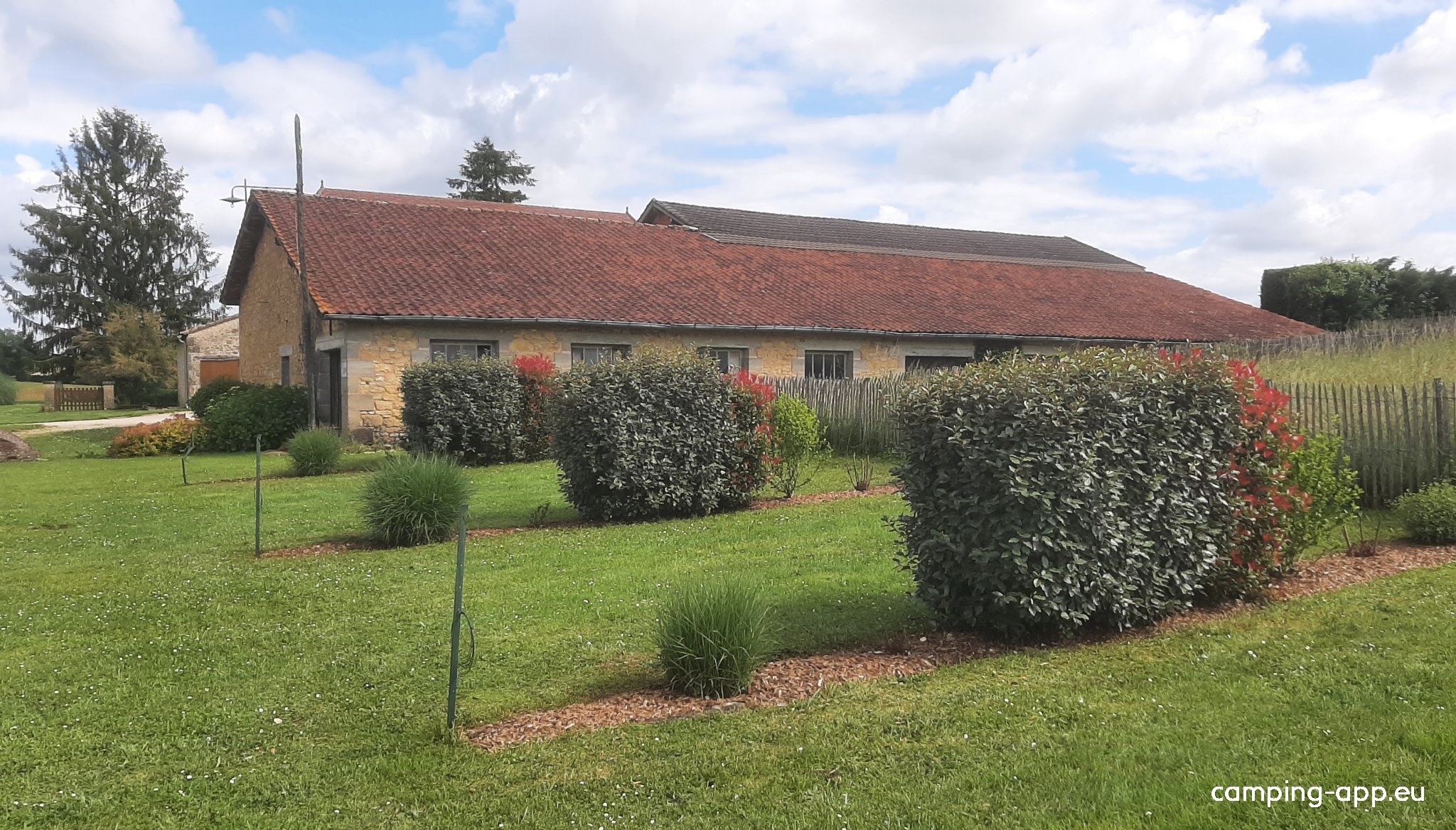 Aire La Borie Neuve — Aire camping car in Saint-Avit-Sénieur