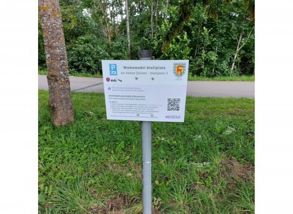 An hohen Zinnen - Stellplatz 3