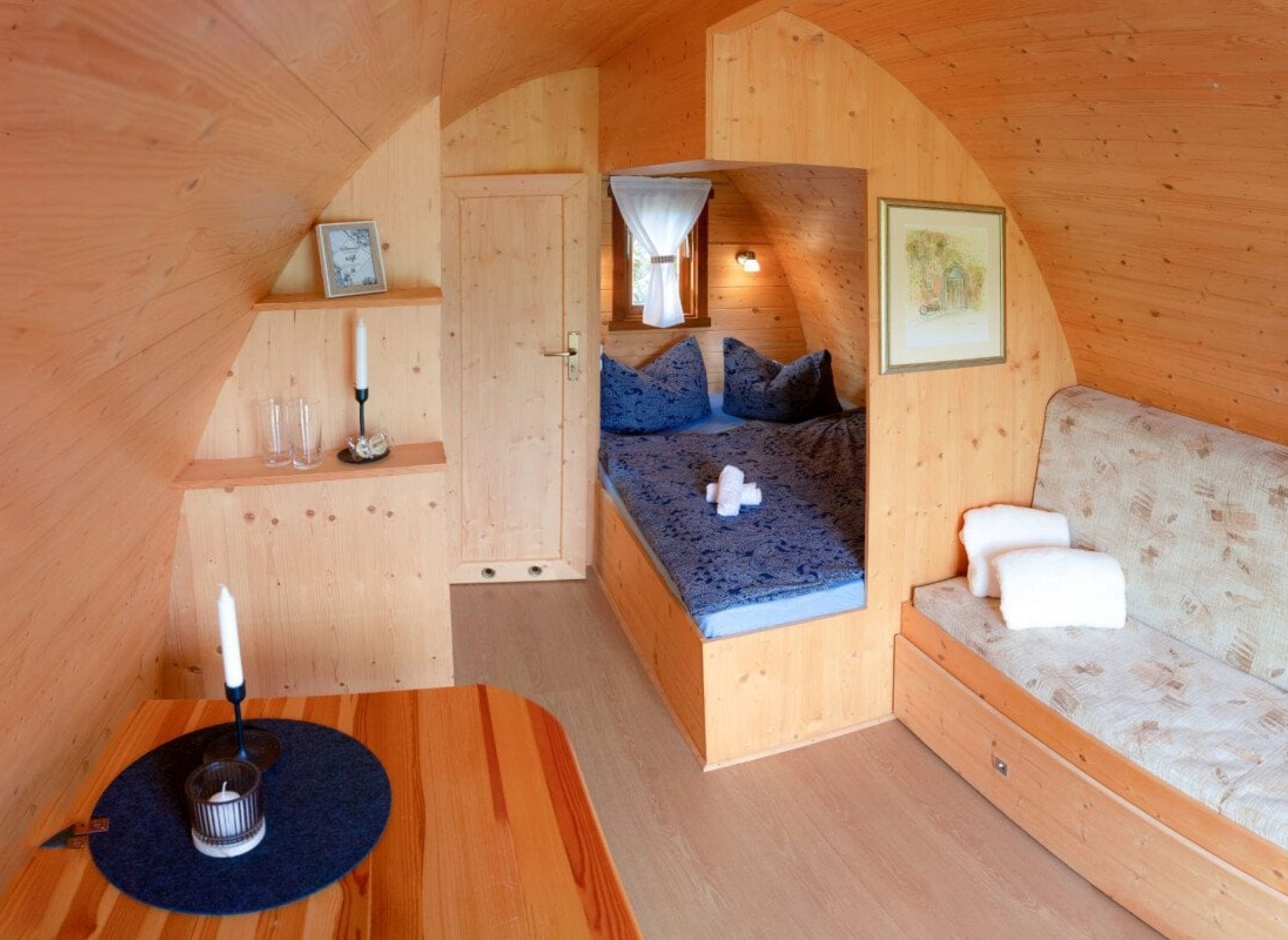 Übernachten im Campingpod am Badeteich für 2 Personen — Sp. parking dla kamperów in Jessen