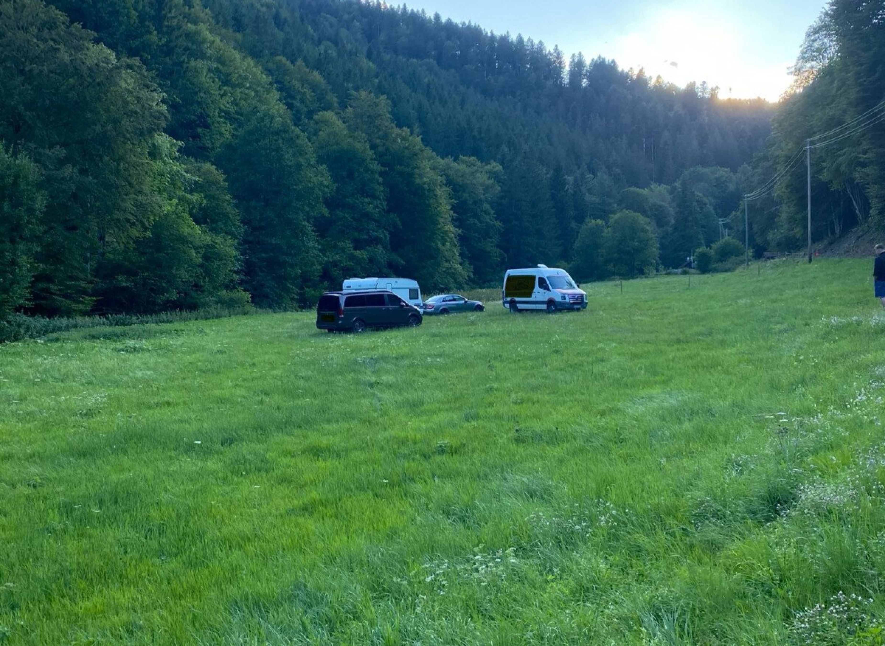 Heumatte — Campervan Site in Kleines Wiesental