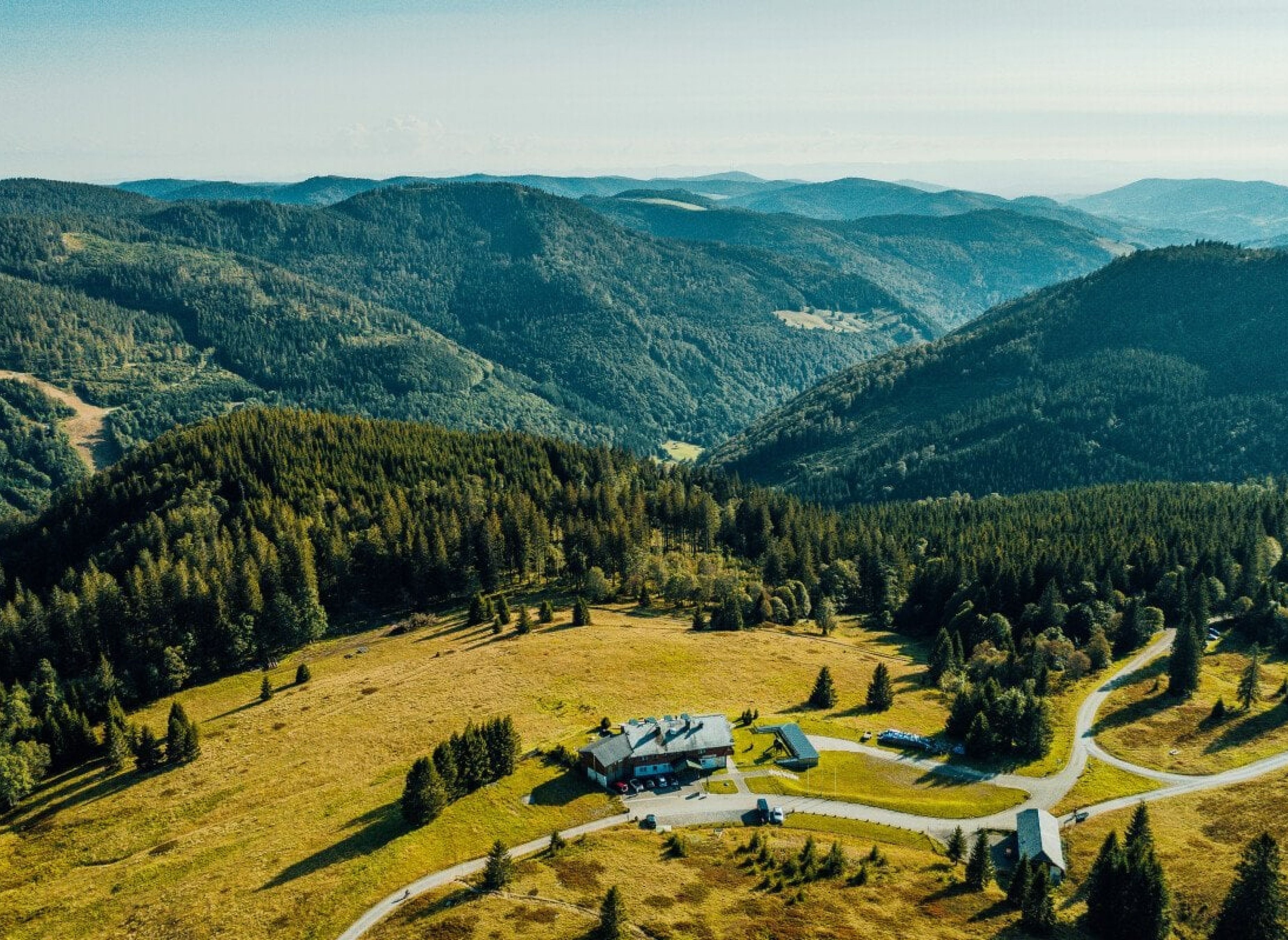 Panoramablick vom Feldberg — 露营车营地 in Feldberg