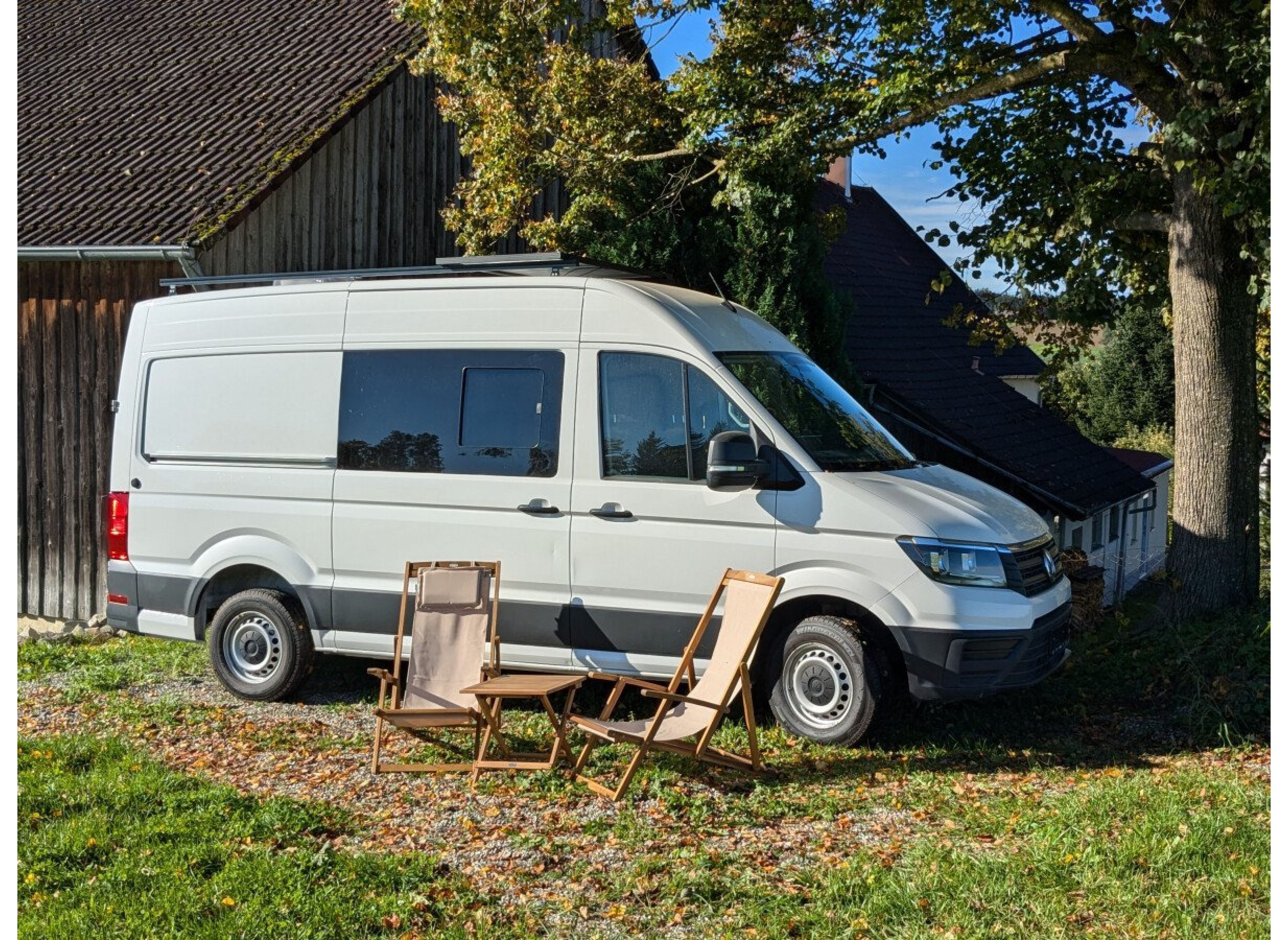 Zwischen Wiesen, Wälder und Alpakas — Sítio para autocaravanas in Eppishausen