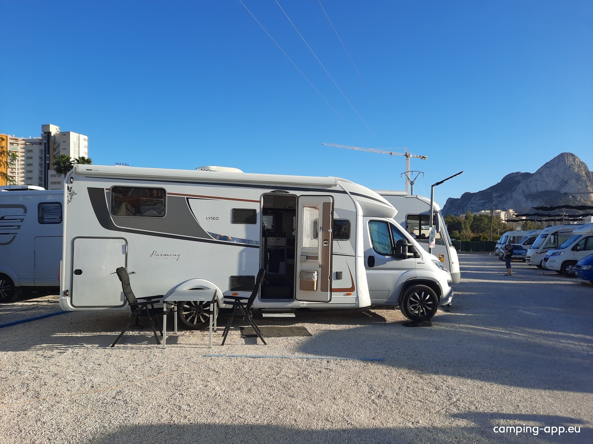 Mediterráneo Camper & Camping Calpe — Area Autocaravanas in Calpe - Alicante