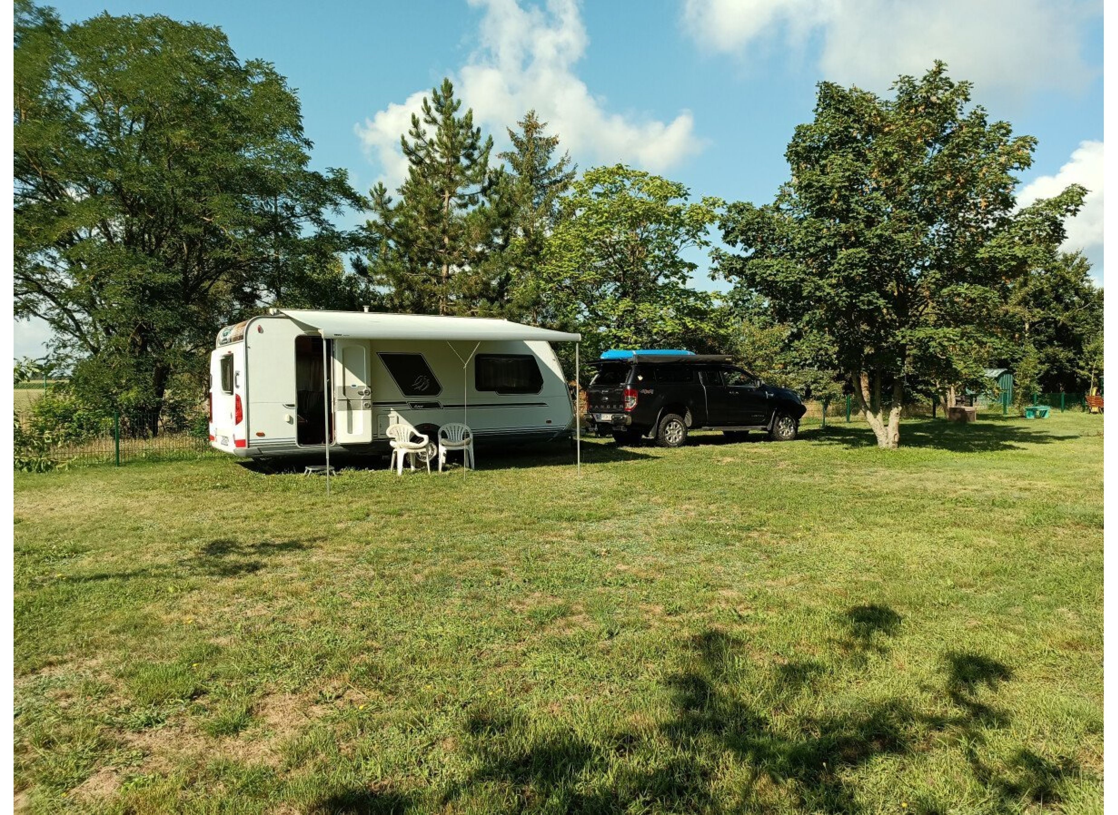 Caming auf´n Dessau — Karavan Sitesi in Milower Land