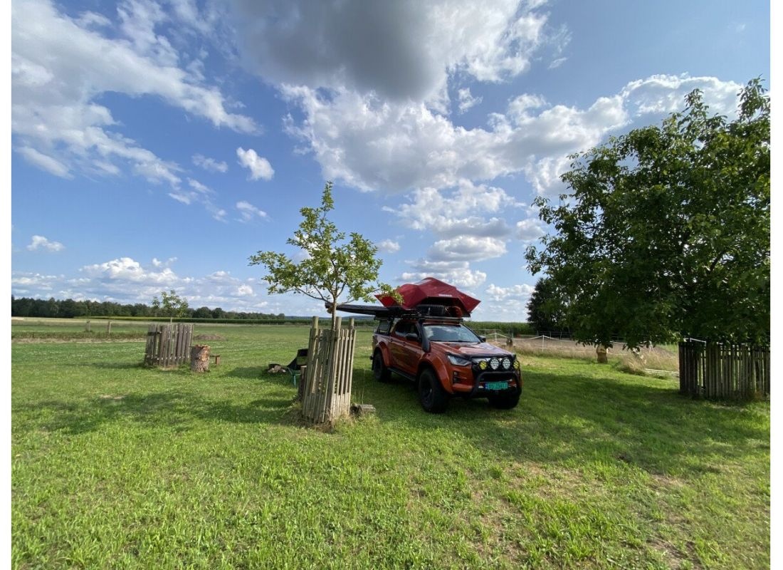 Wiese am Waldrand — Area di sosta in Babenhausen