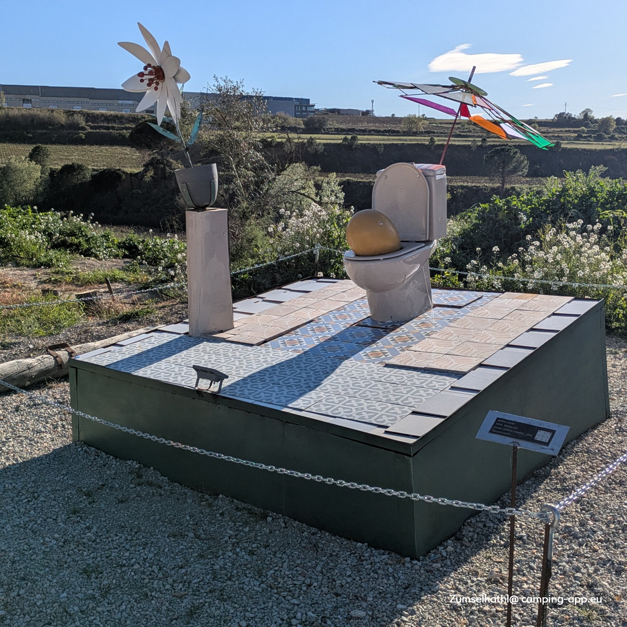 Stellplatz Artcava Celler Can Battle — Foto 2