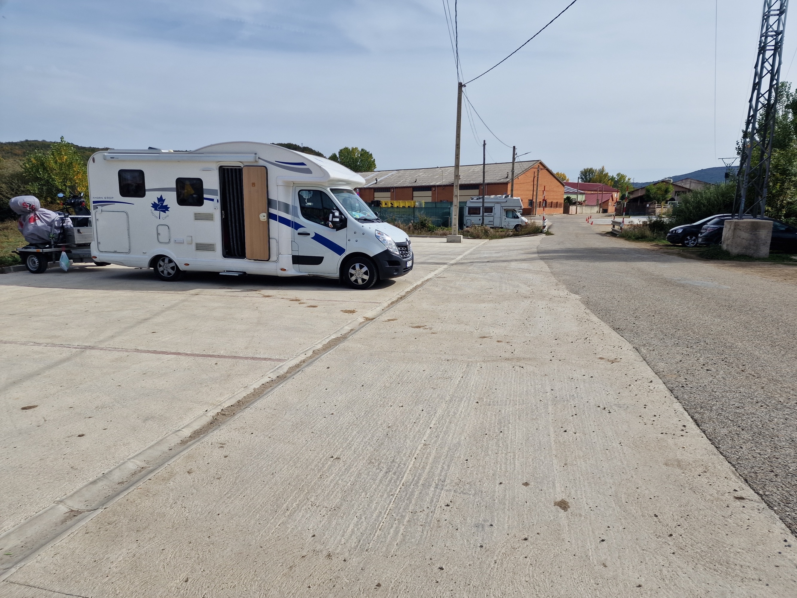 Stellplatz Cervera de Pisuerga — Area di sosta in  Cervera de Pisuerga