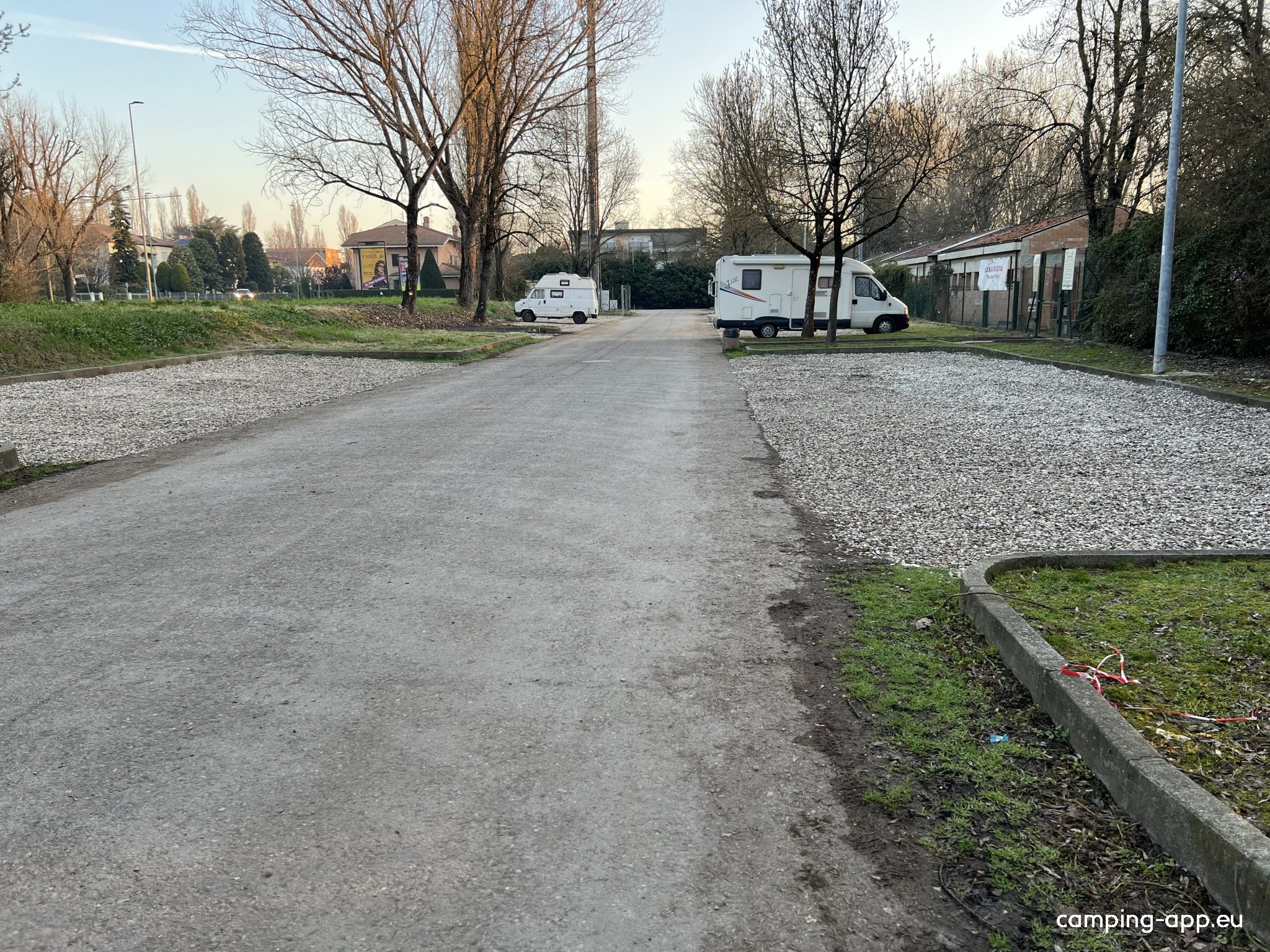 Correggio, Reggio Emilia, Italien — Campervan Site in Correggio