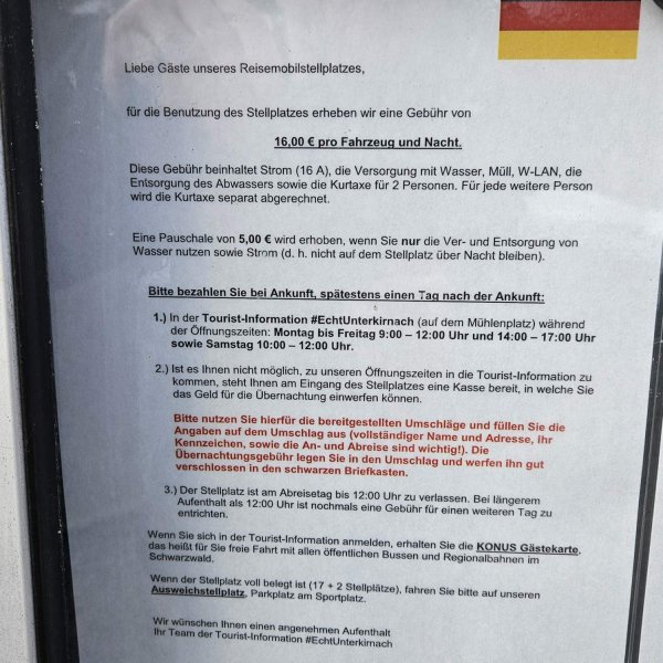 Reisemobilstellplatz Unterkirnach — Photo 5